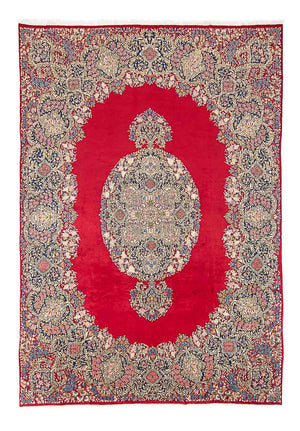 Alfombra persa - Real - 390 x 271 cm - rojo