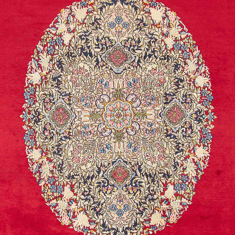 Alfombra persa - Real - 390 x 271 cm - rojo