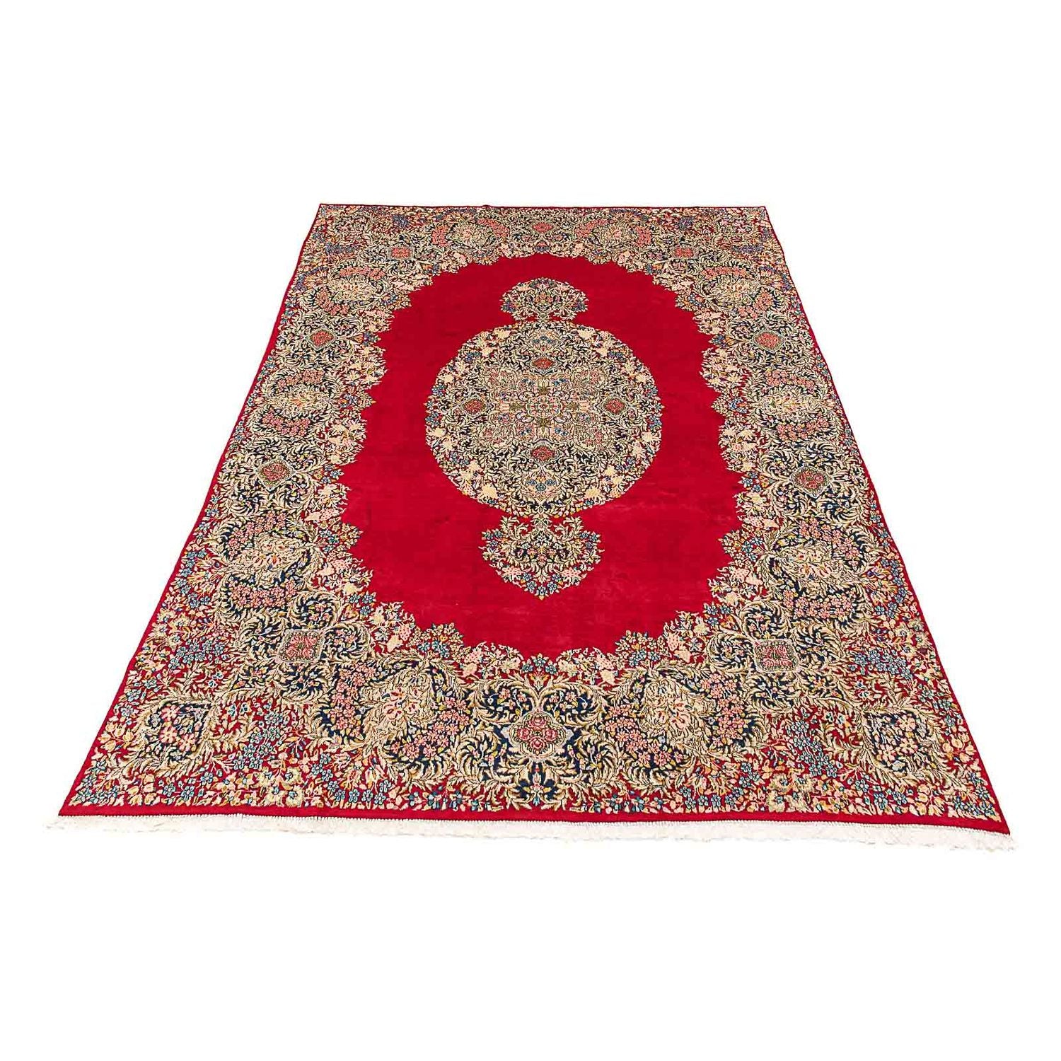 Alfombra persa - Real - 390 x 271 cm - rojo