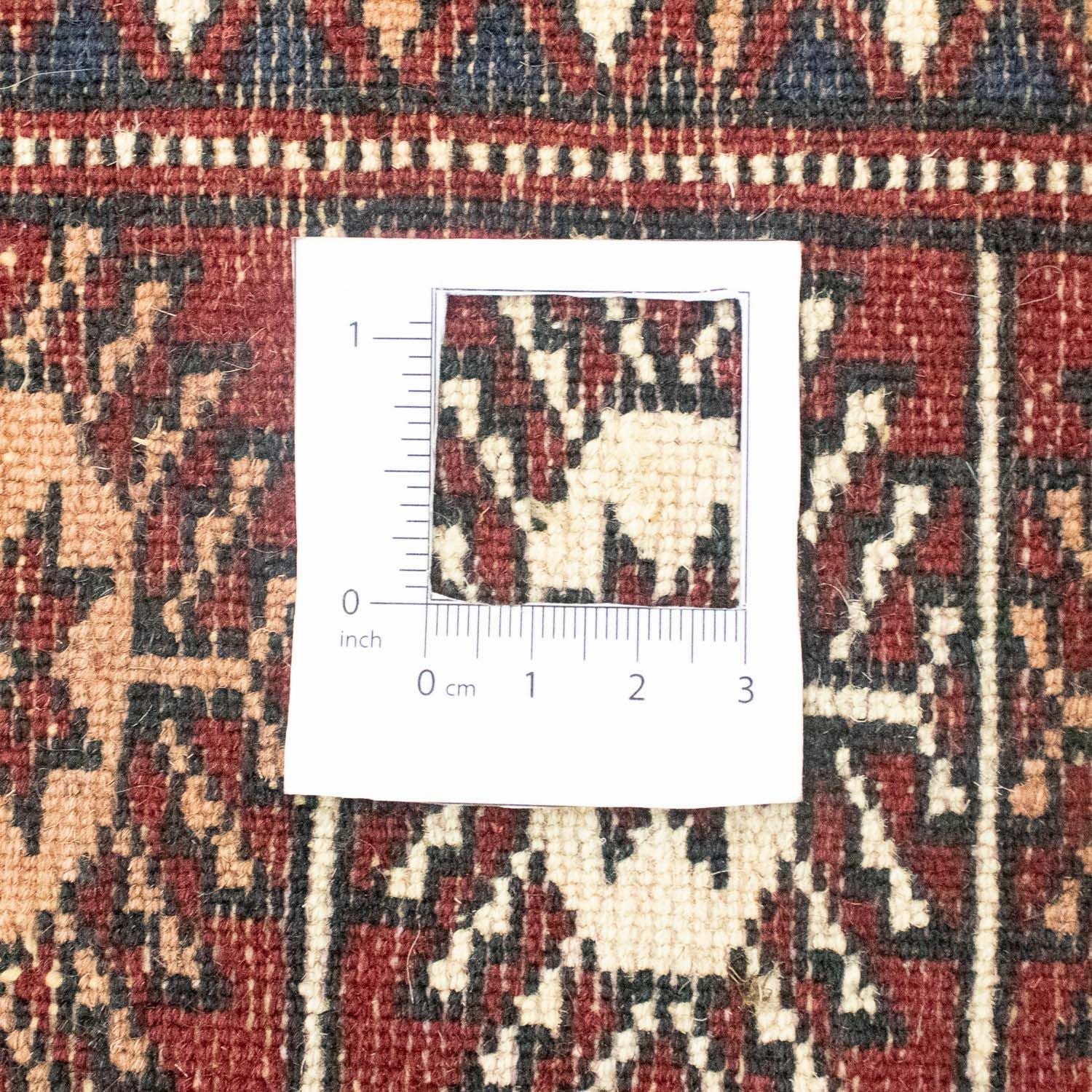 Alfombra afgana - Bukhara - 186 x 121 cm - rojo
