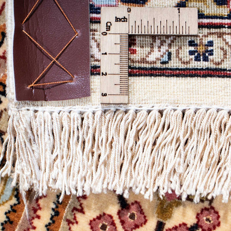 Alfombra persa - Ghom - 207 x 142 cm - beige