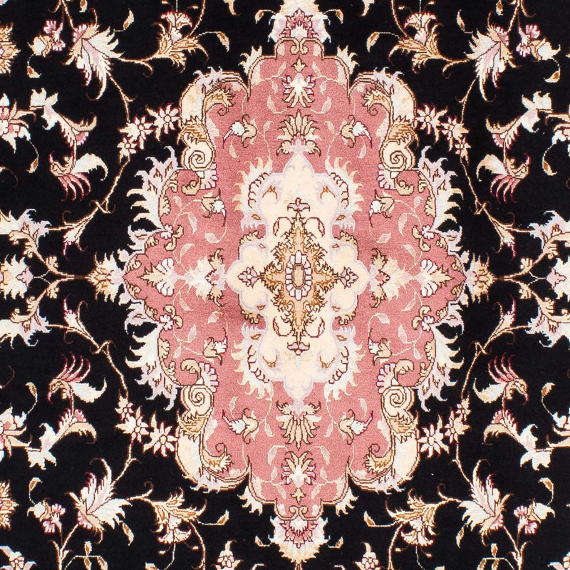 Alfombra Persa - Tabriz - Real - 243 x 168 cm - azul oscuro