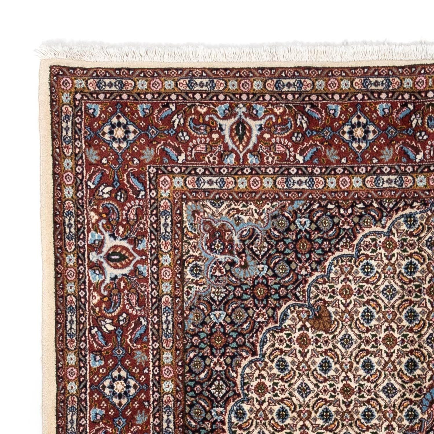 Alfombra persa - Clásica - 246 x 158 cm - rojo oscuro