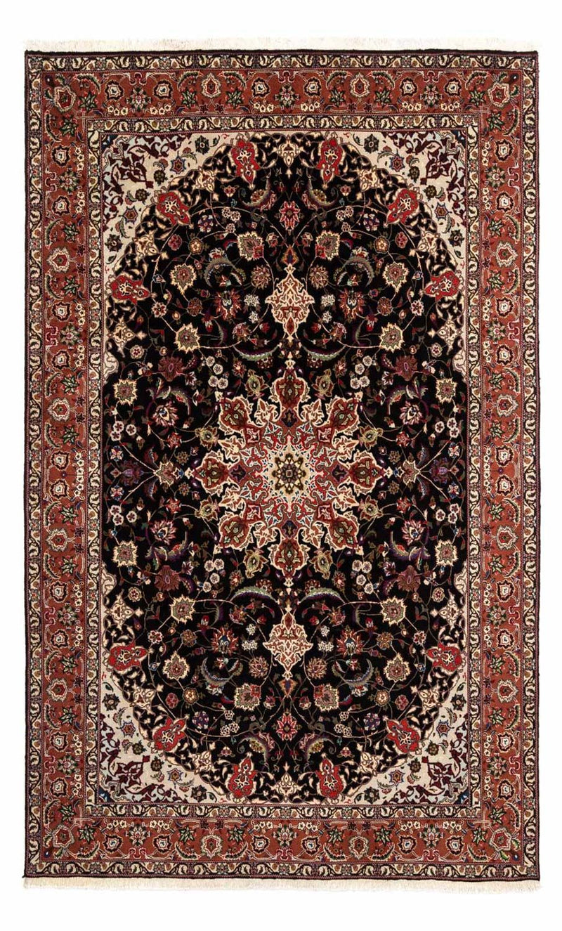 Alfombra Persa - Tabriz - Real - 295 x 200 cm - azul oscuro