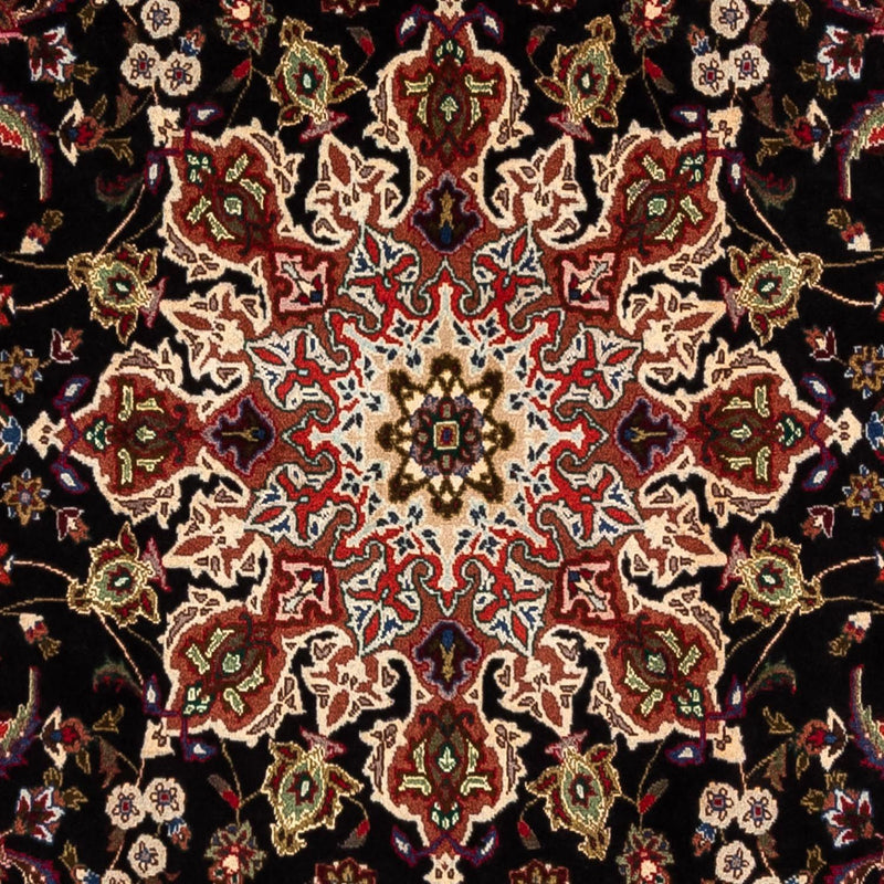 Alfombra Persa - Tabriz - Real - 295 x 200 cm - azul oscuro