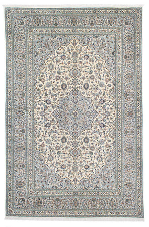 Alfombra persa - Keshan - 294 x 198 cm - beige