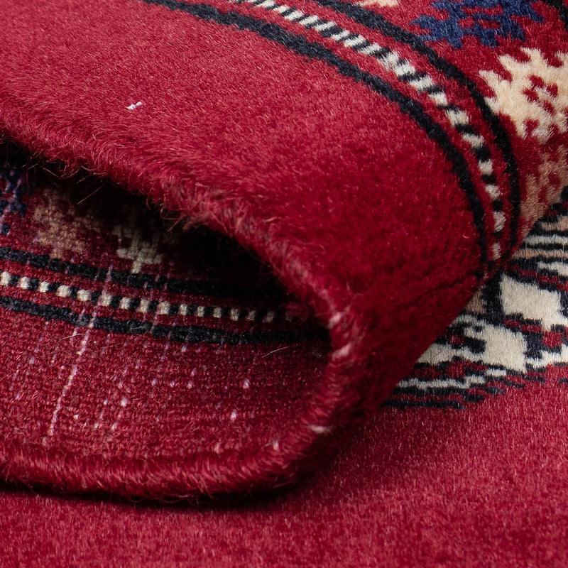 Alfombra afgana - Bukhara - 303 x 253 cm - rojo