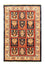 Alfombra Gabbeh - Loribaft Persa - 157 x 103 cm - rojo