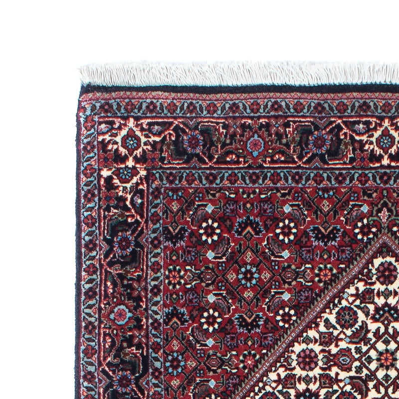 Alfombra de pasillo Alfombra persa - Bidjar - 215 x 80 cm - azul