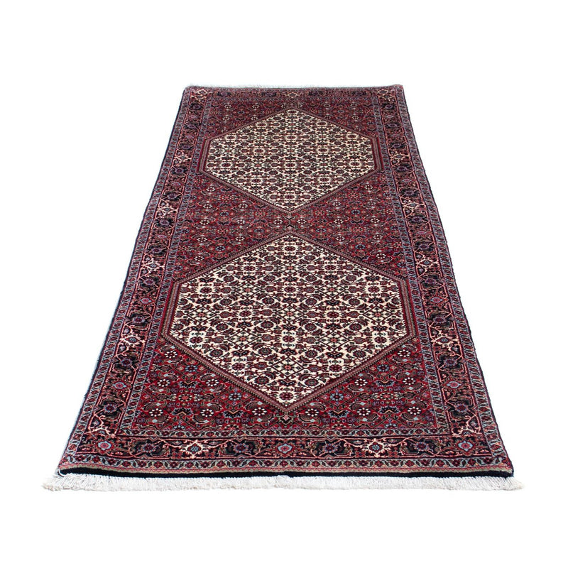 Alfombra de pasillo Alfombra persa - Bidjar - 215 x 80 cm - azul