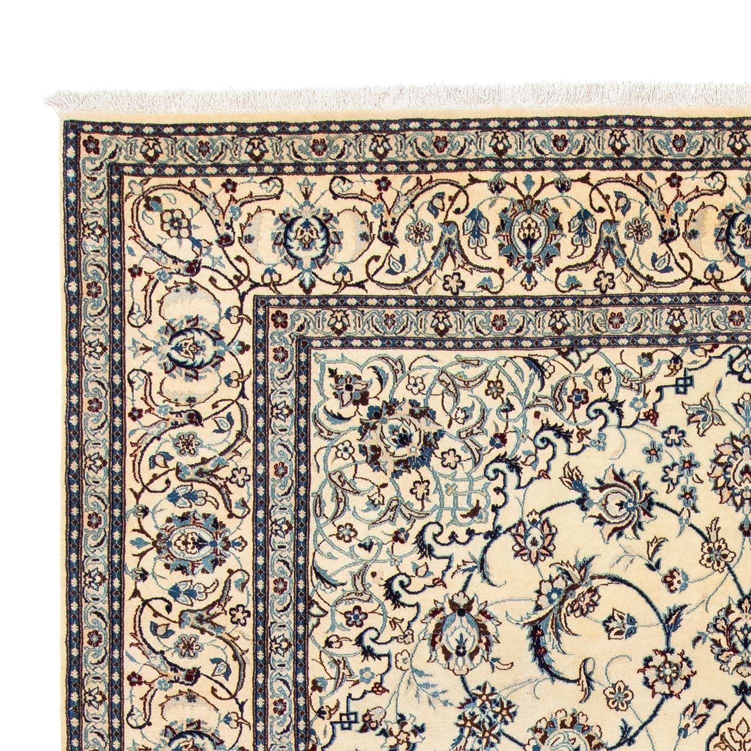 Alfombra Persa - Nain - Real - 310 x 203 cm - beige