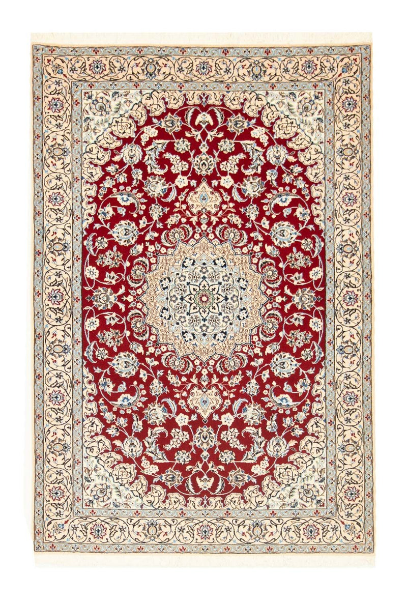 Alfombra Persa - Nain - Prima - 159 x 106 cm - rojo