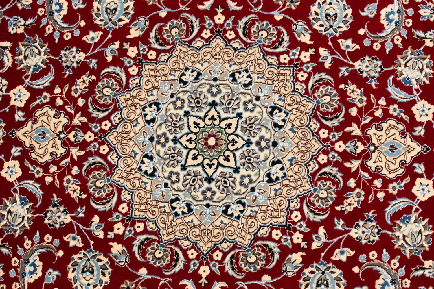 Alfombra Persa - Nain - Prima - 159 x 106 cm - rojo