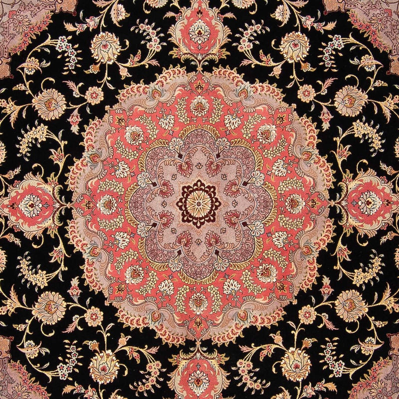 Alfombra Persa - Tabriz - Real cuadrado  - 300 x 290 cm - rojo
