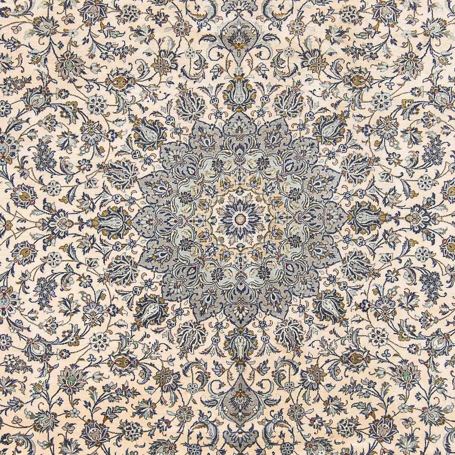 Alfombra persa - Keshan - 400 x 300 cm - beige