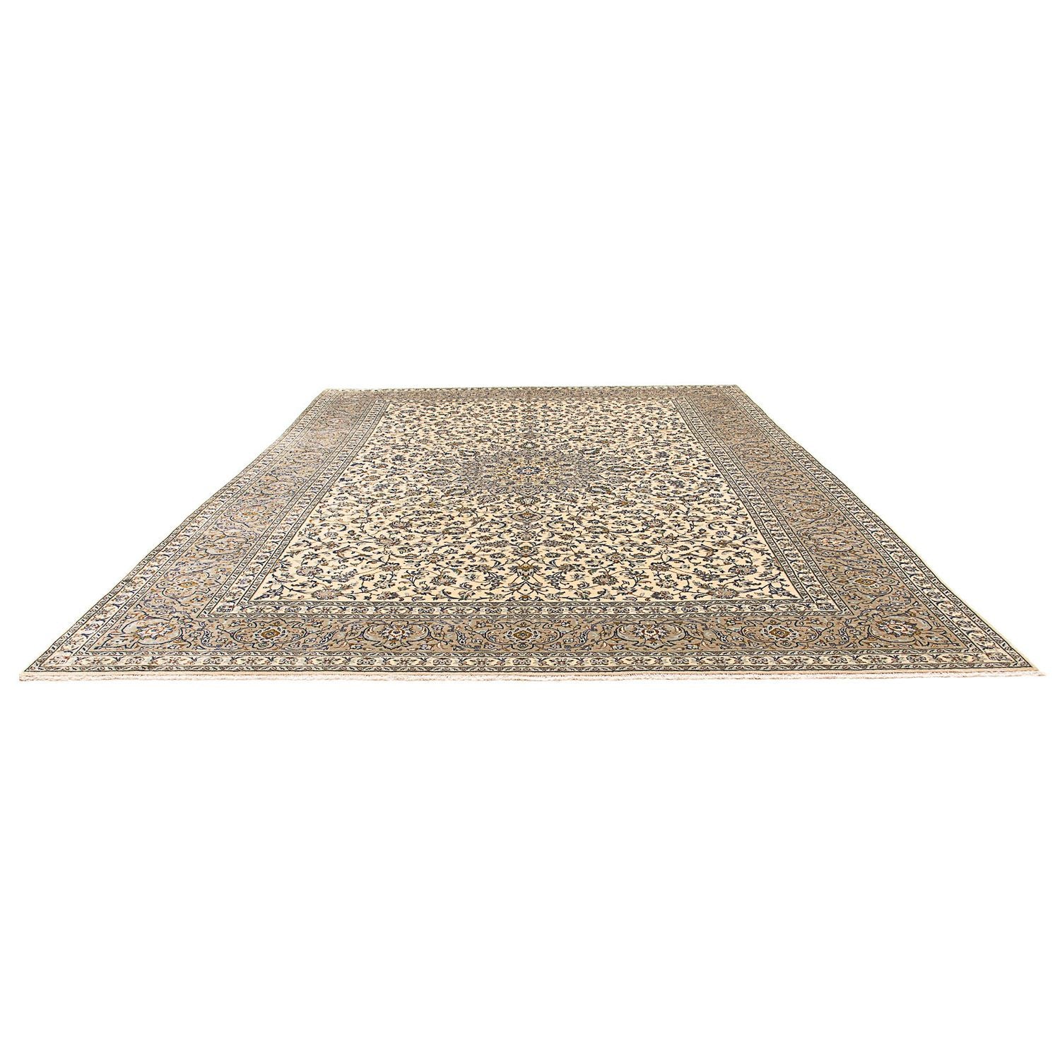 Alfombra persa - Keshan - 400 x 300 cm - beige