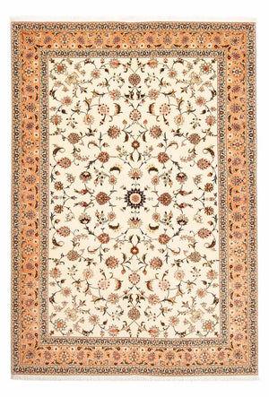 Alfombra Persa - Tabriz - Real - 300 x 205 cm - beige