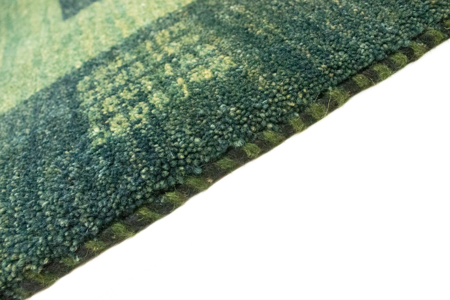 Alfombra Gabbeh - Persa - 233 x 178 cm - verde