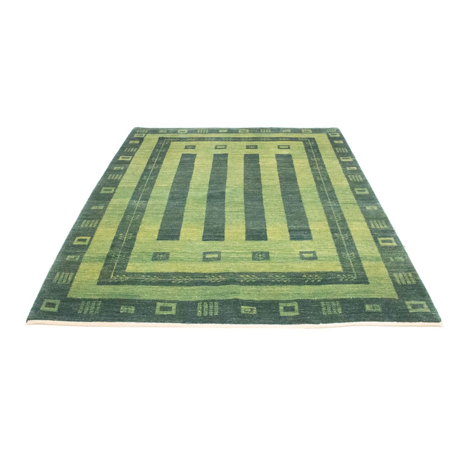 Alfombra Gabbeh - Persa - 233 x 178 cm - verde