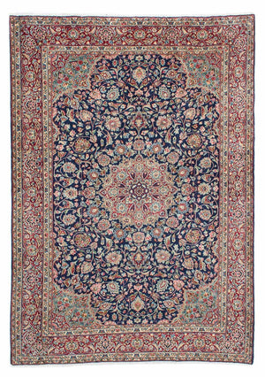 Alfombra persa - Real - 288 x 198 cm - azul