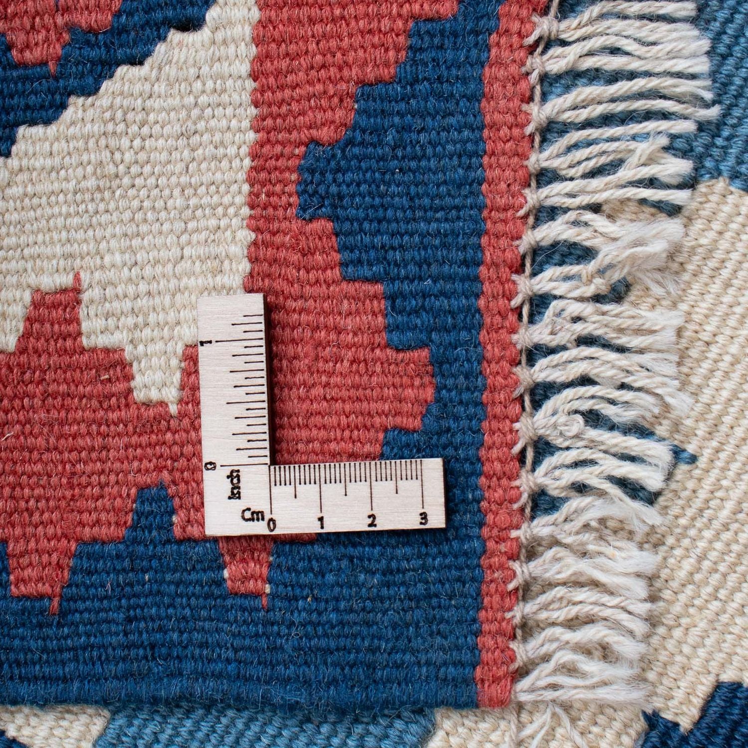 Alfombra Kelim - Oriental - 168 x 115 cm - azul