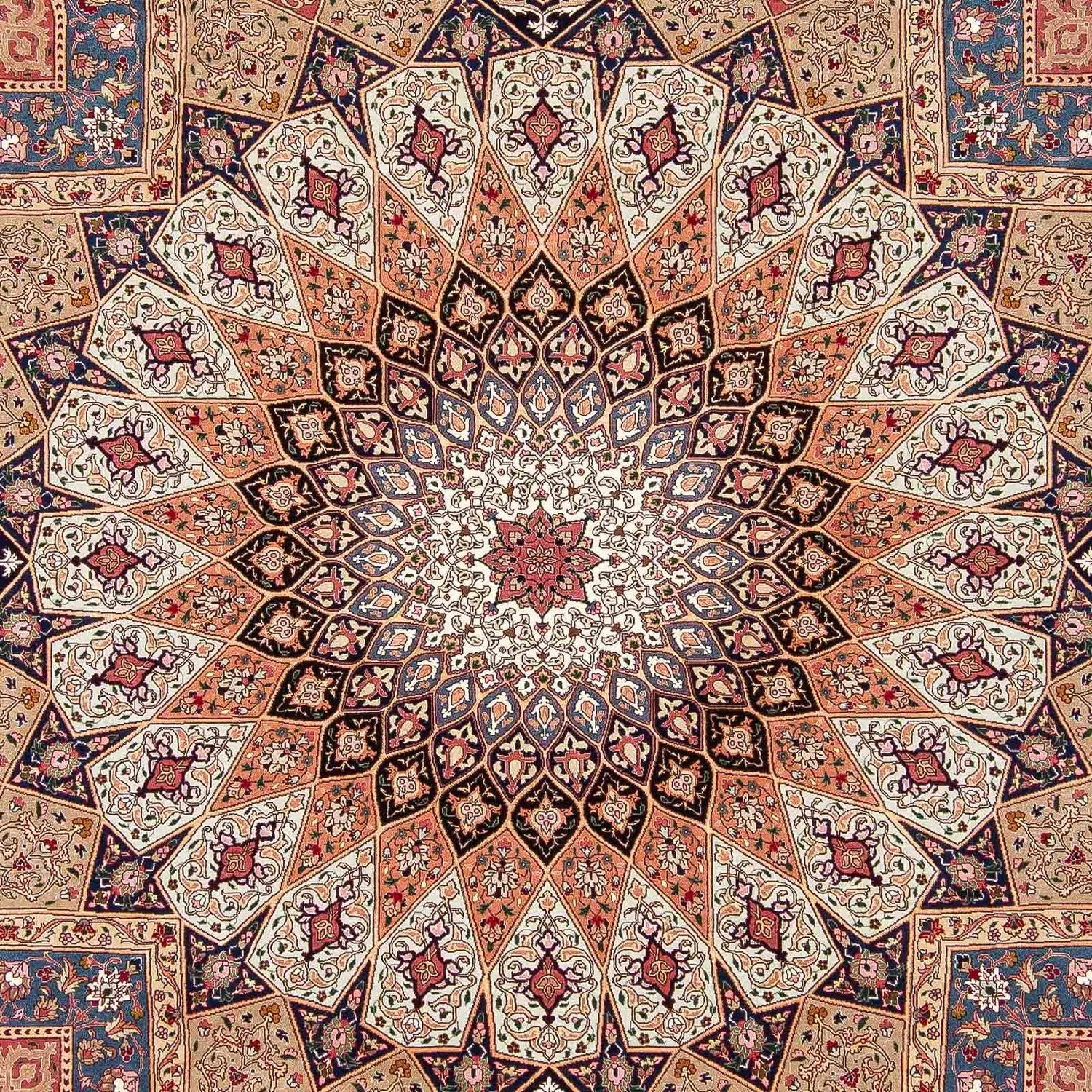 Alfombra Persa - Tabriz - Real - 298 x 254 cm - multicolor