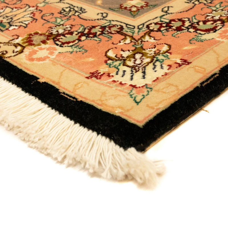 Alfombra Persa - Tabriz - Real - 147 x 100 cm - negro