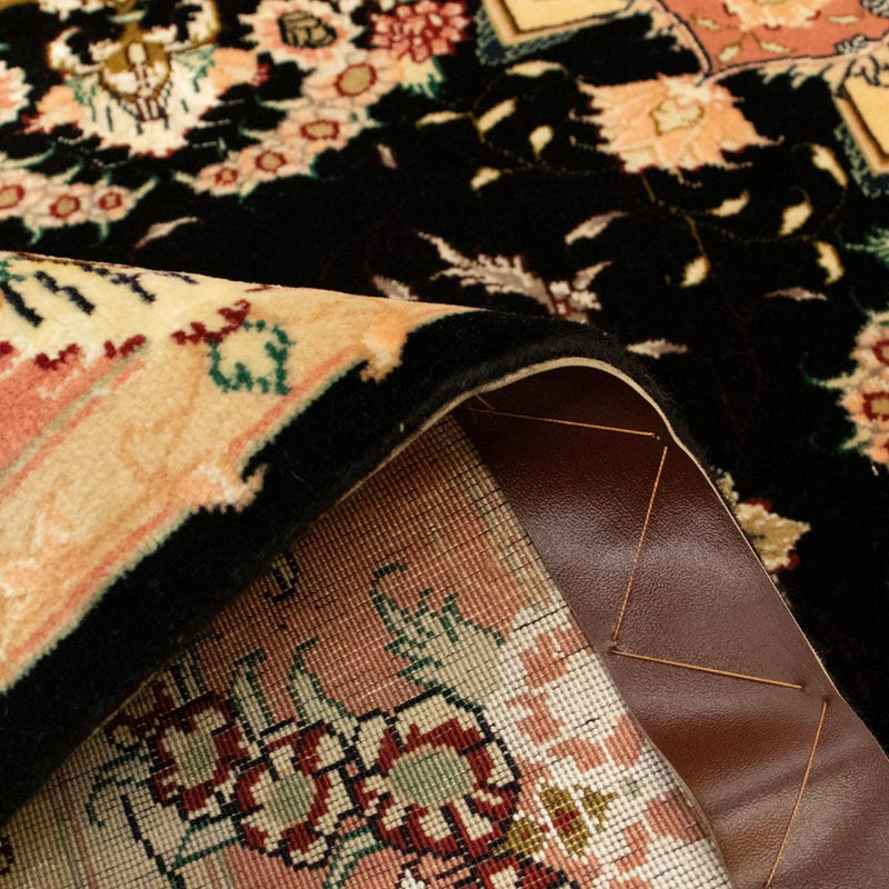Alfombra Persa - Tabriz - Real - 147 x 100 cm - negro