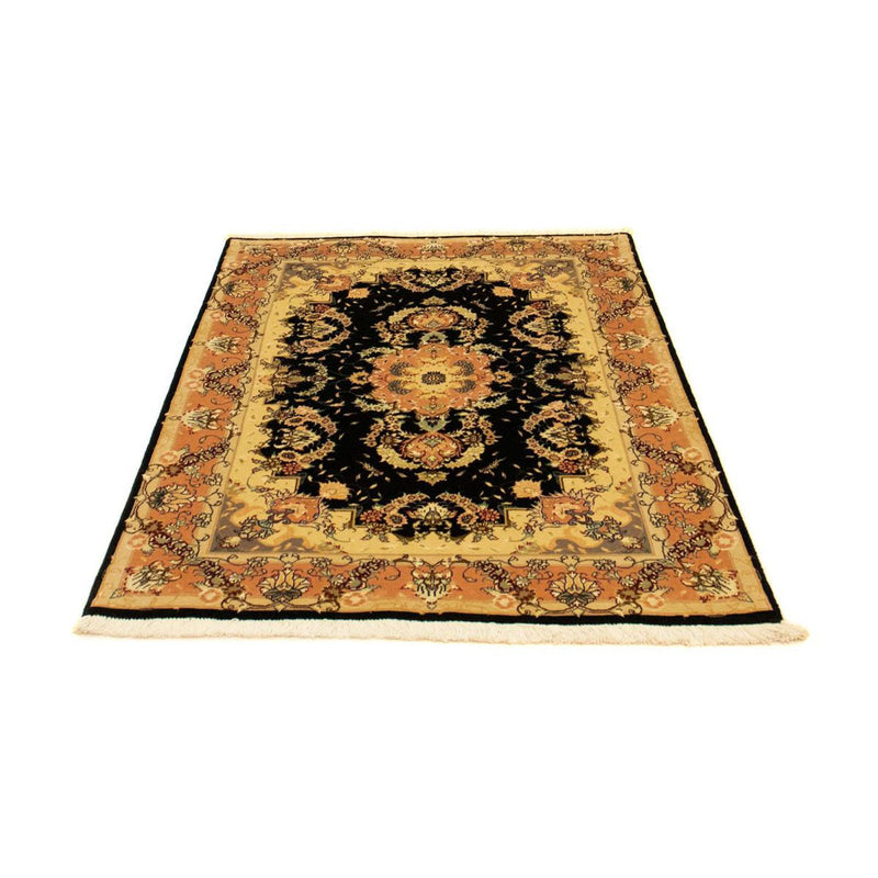Alfombra Persa - Tabriz - Real - 147 x 100 cm - negro