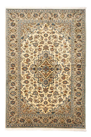 Alfombra persa - Keshan - 238 x 162 cm - beige