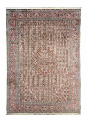 Alfombra persa - Tabriz - 293 x 202 cm - marrón claro