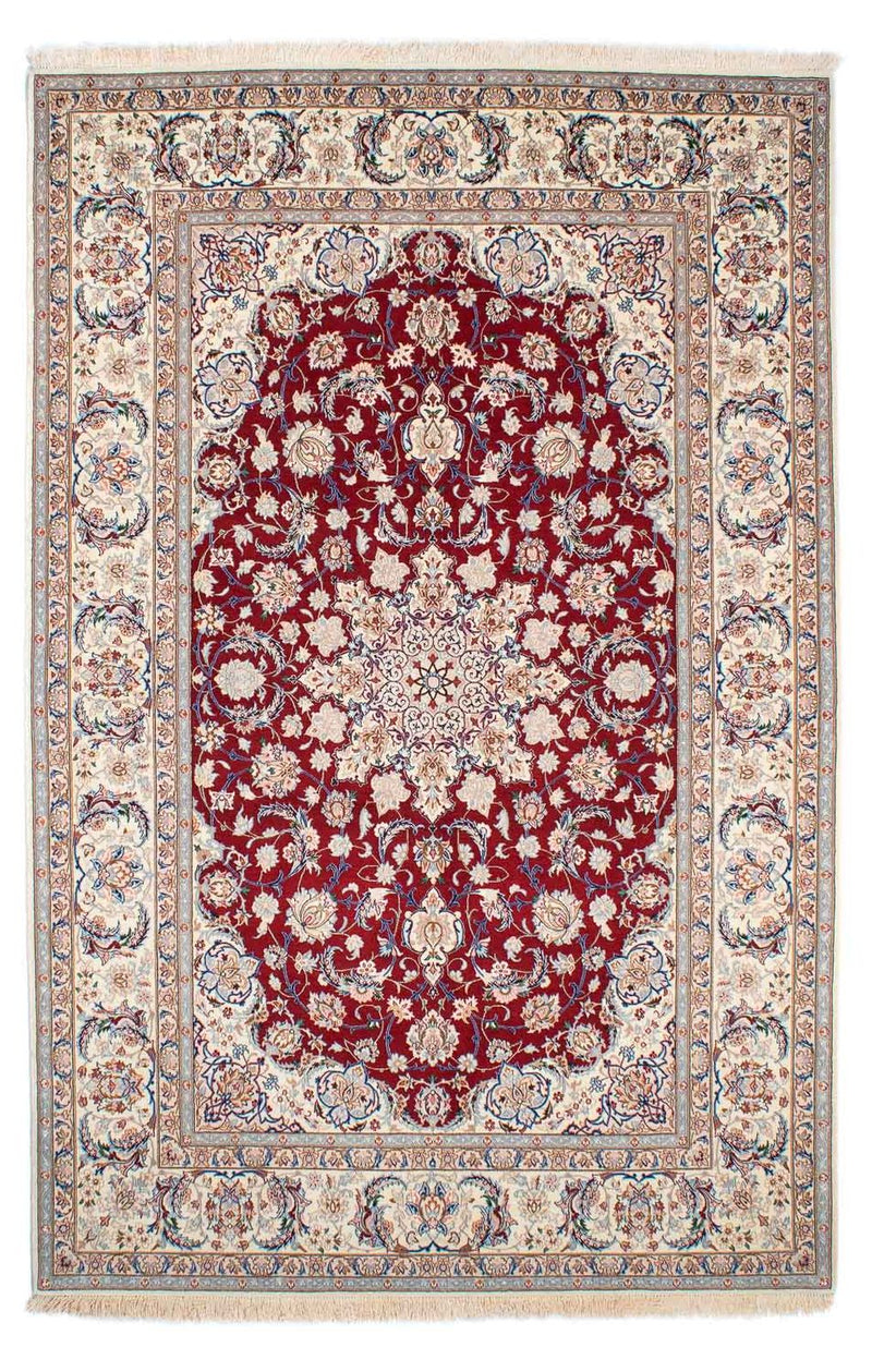 Alfombra Persa - Isfahan - Prima - 243 x 157 cm - rojo