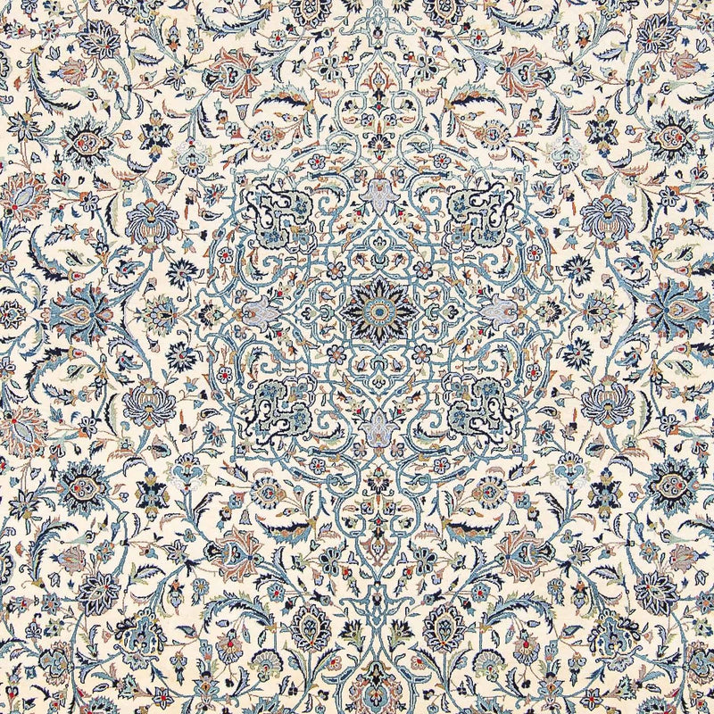 Alfombra persa - Keshan - 423 x 312 cm - beige