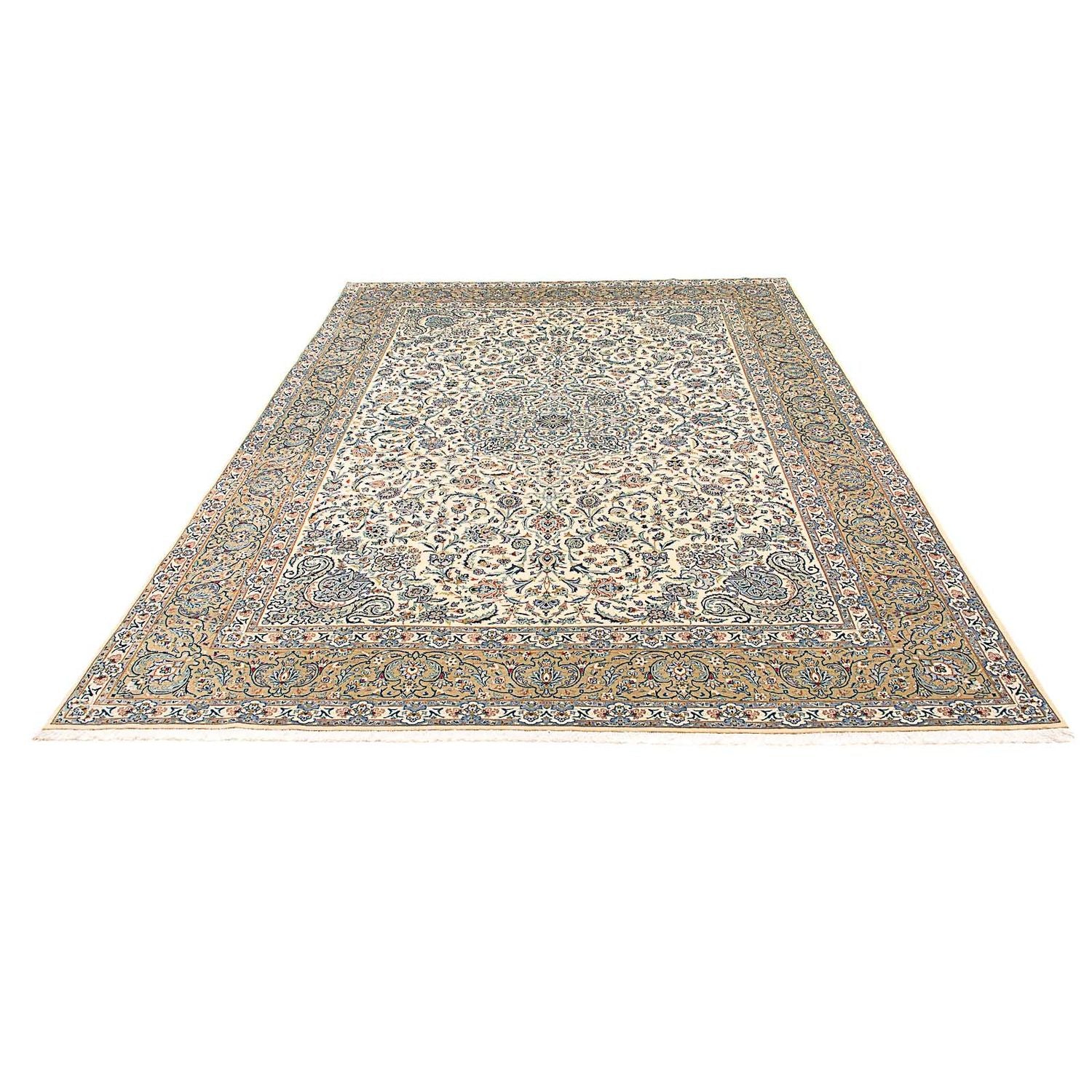 Alfombra persa - Keshan - 423 x 312 cm - beige