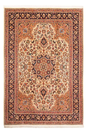 Alfombra Persa - Tabriz - Real - 302 x 202 cm - marrón