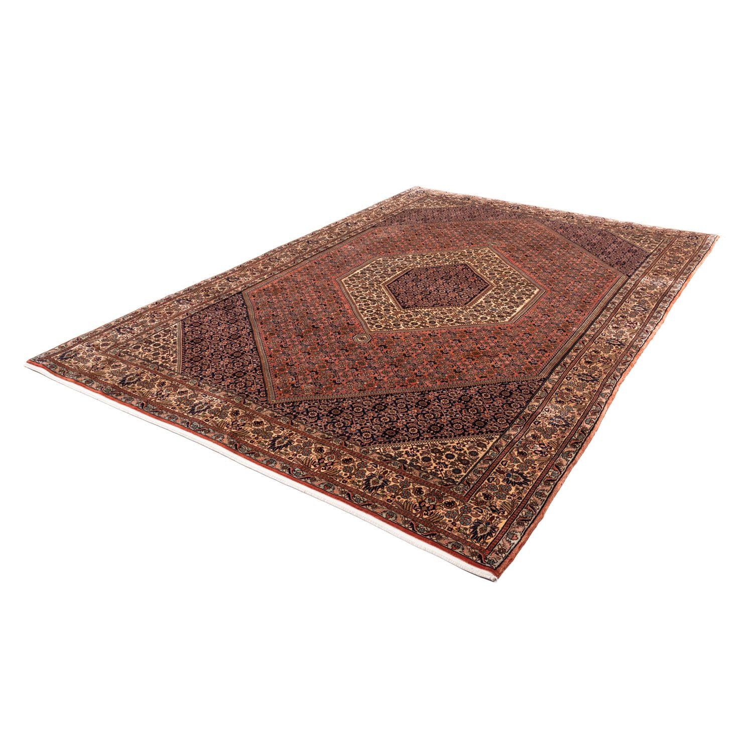 Alfombra persa - Bidjar - 291 x 202 cm - óxido