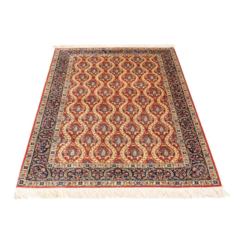 Alfombra persa - Ghom - 150 x 98 cm - rojo