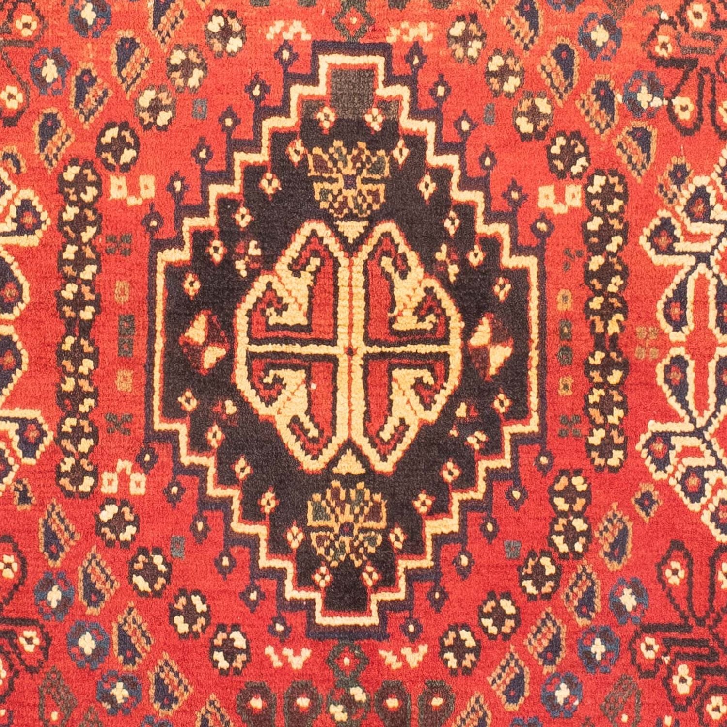 Alfombra persa - Nómada - 144 x 96 cm - rojo