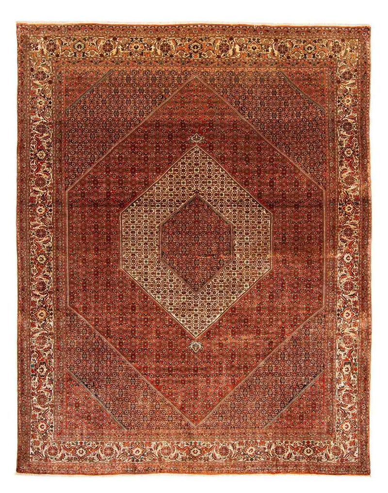 Alfombra persa - Bidjar - 373 x 297 cm - óxido