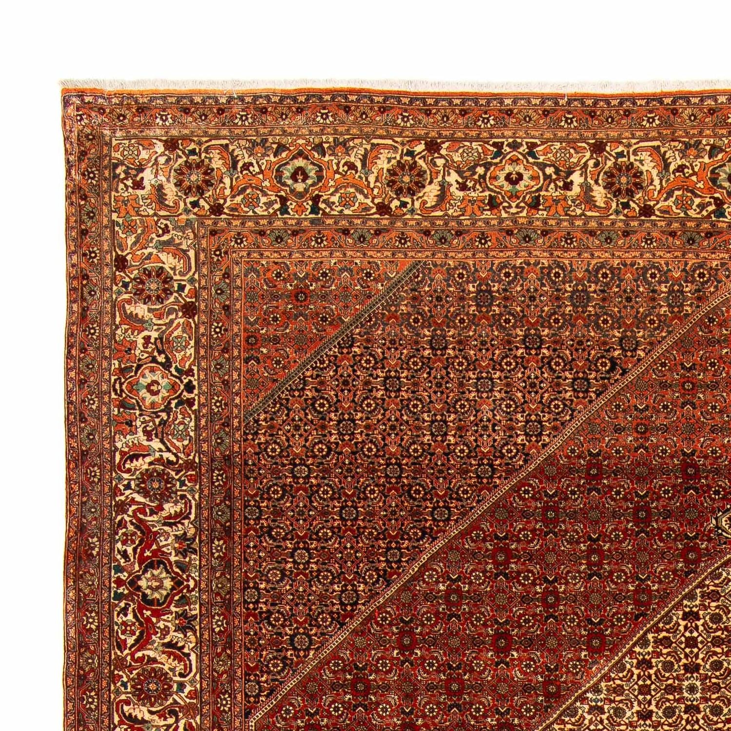 Alfombra persa - Bidjar - 373 x 297 cm - óxido