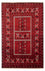 Alfombra Turkaman - 243 x 160 cm - rojo oscuro