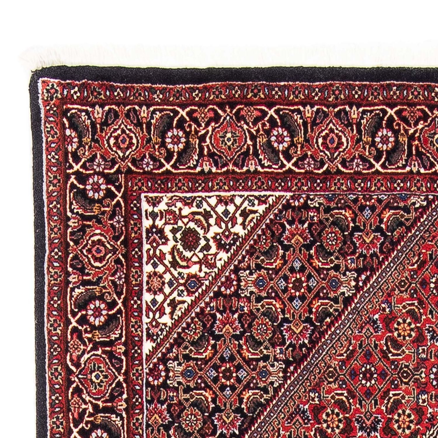 Alfombra persa - Bidjar - 178 x 108 cm - rojo