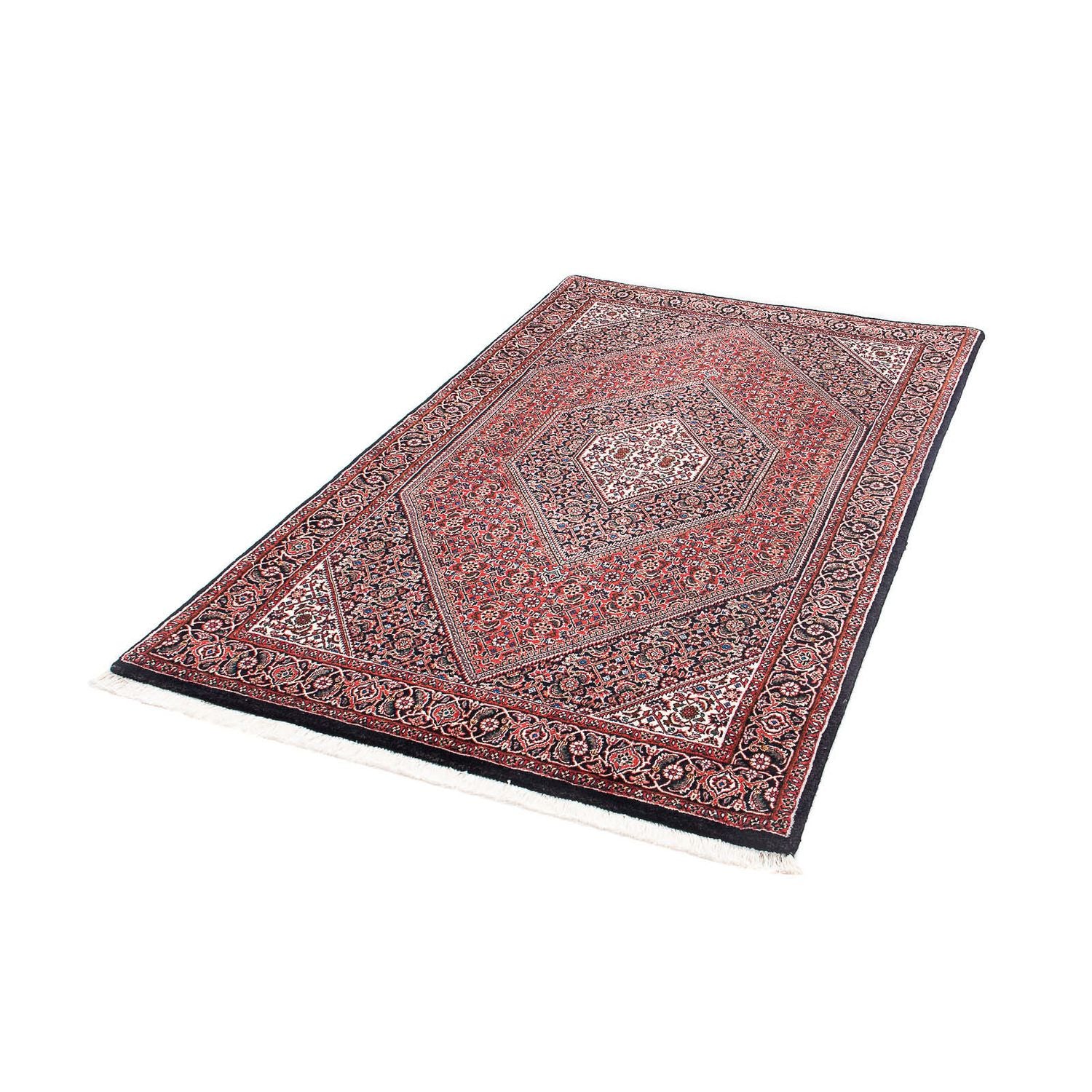 Alfombra persa - Bidjar - 178 x 108 cm - rojo