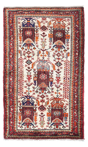 Alfombra persa - Nómada - 133 x 85 cm - beige
