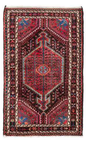 Alfombra persa - Nómada - 138 x 84 cm - rojo