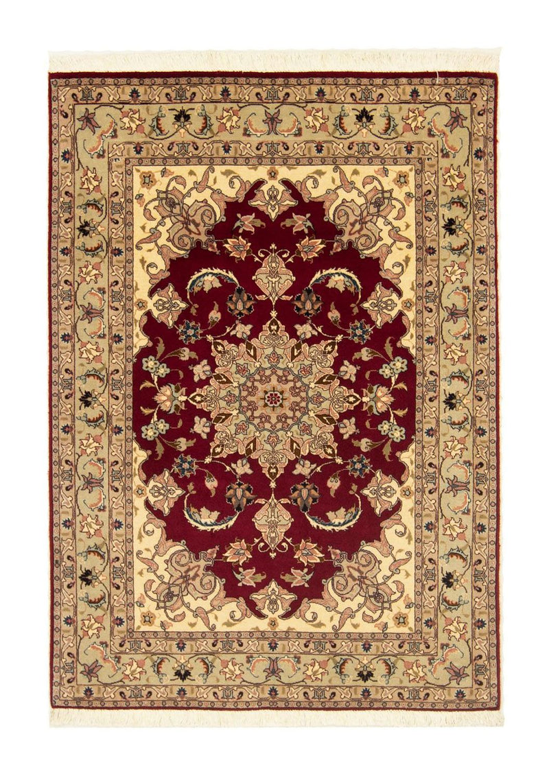 Alfombra Persa - Tabriz - Real - 150 x 100 cm - rojo