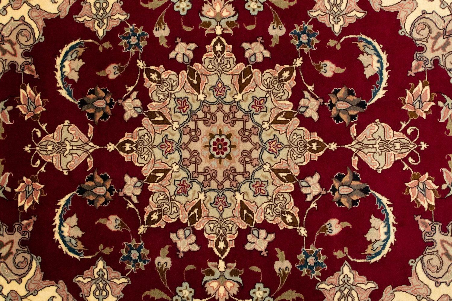 Alfombra Persa - Tabriz - Real - 150 x 100 cm - rojo