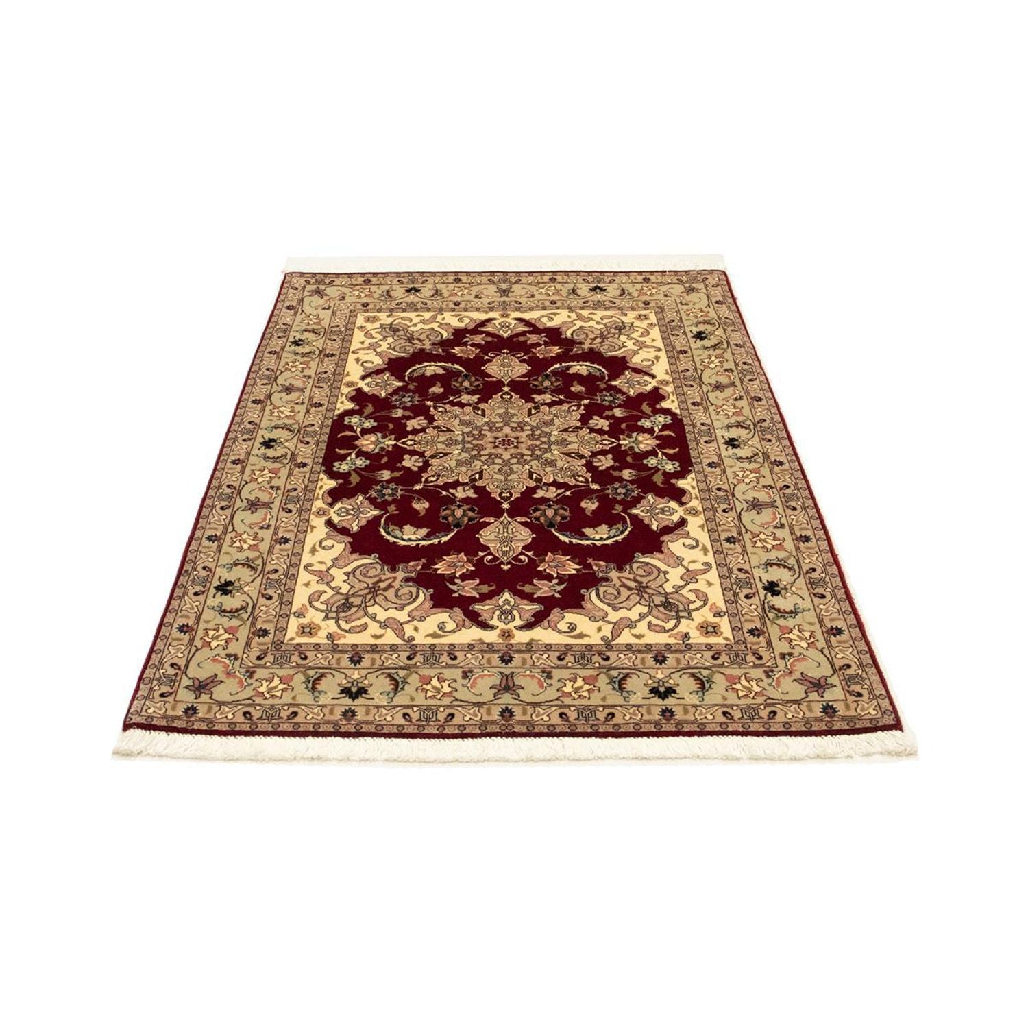 Alfombra Persa - Tabriz - Real - 150 x 100 cm - rojo