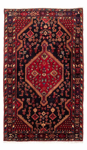 Alfombra persa - Nómada - 225 x 160 cm - azul oscuro