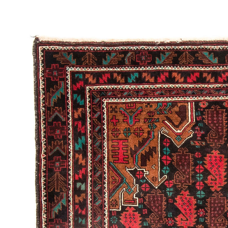 Alfombra Belutsch - 185 x 113 cm - negro